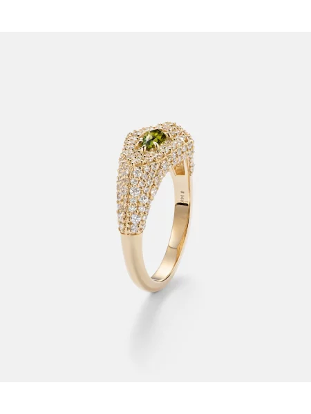 Inel Stone And Strand cu strasuri