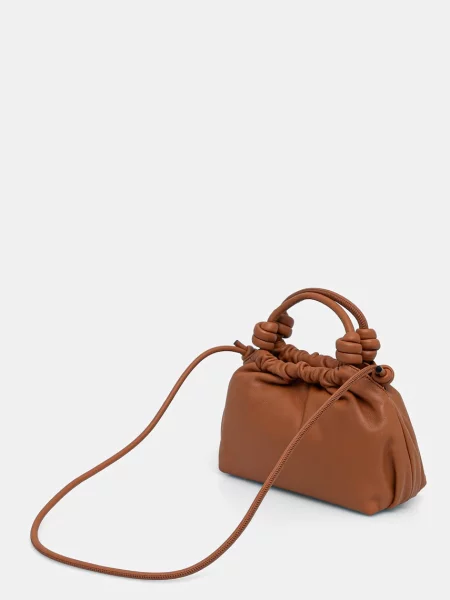 Tommy Hilfiger torebka crossbody skórzana brązowa