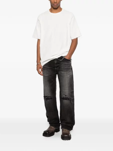 Tricou 69 By Isaac Sellam alb