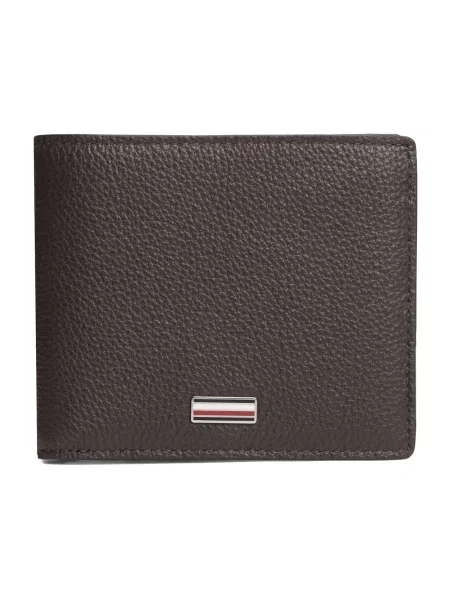 TOMMY HILFIGER Portofel CENTRAL închis maro