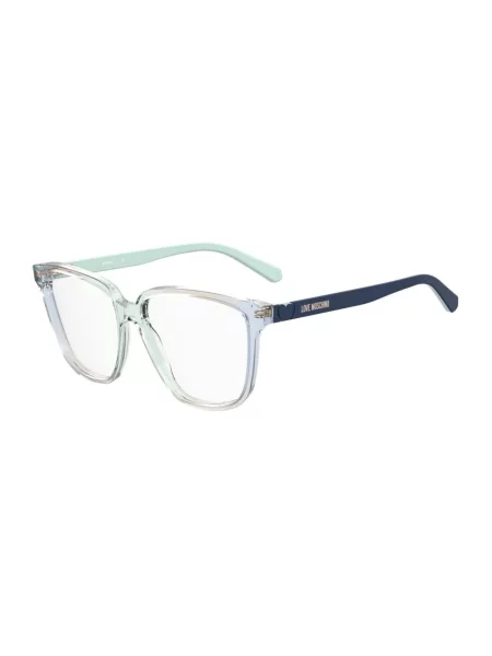 Okulary przeciwsłoneczne Love Moschino niebieskie