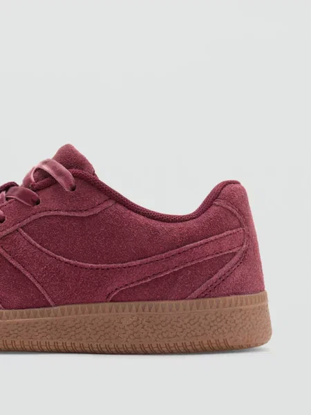 Buty sportowe skóra burgund Dzieci 38 MANGO KIDS