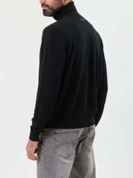 Водолазка Armani Exchange для гольфу чорна