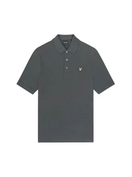 Koszulka polo Lyle & Scott szara