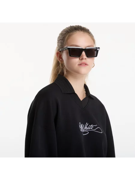 Decupat tricou polo Off-white alb