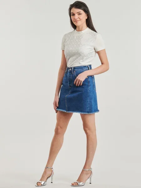 Guess Tricou alb