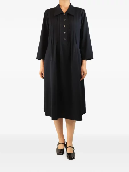 Rochie Margaret Howell de lână albastru