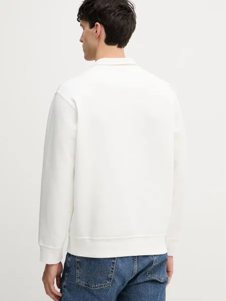 Armani Exchange bluza rozpinana beżowa