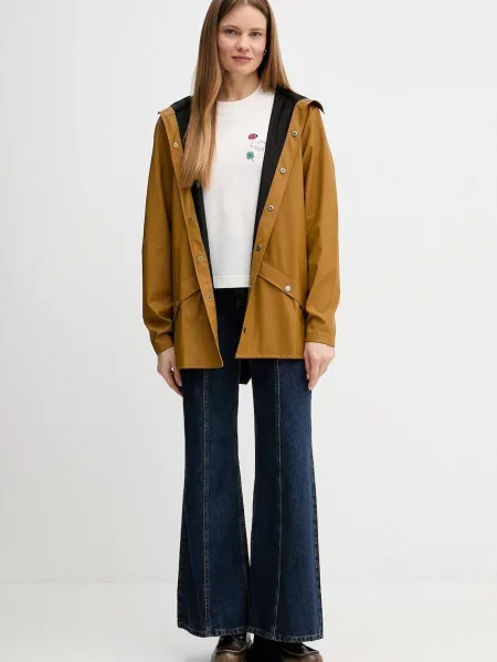Rains kurtka przeciwdeszczowa Jacket W3 żółta