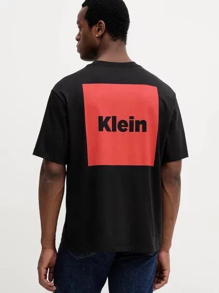 Tričko Calvin Klein Jeans s potiskem černá
