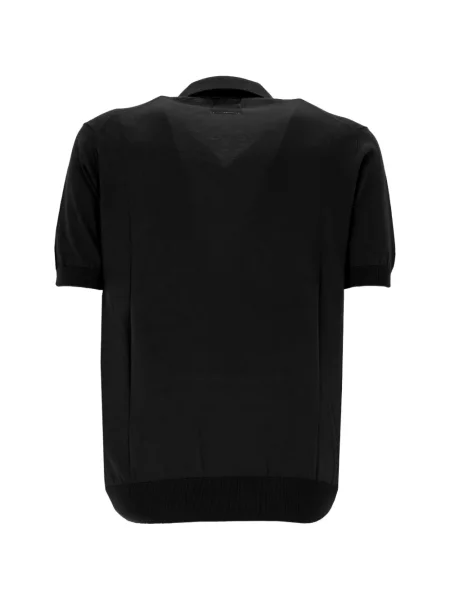 Gulerat tricou Hosio tricotate negru