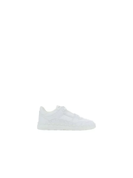 Lniane sneakersy Valentino Garavani białe