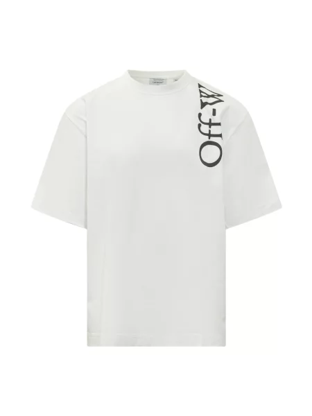 Koszulka Off-white z krótkim rękawem biała
