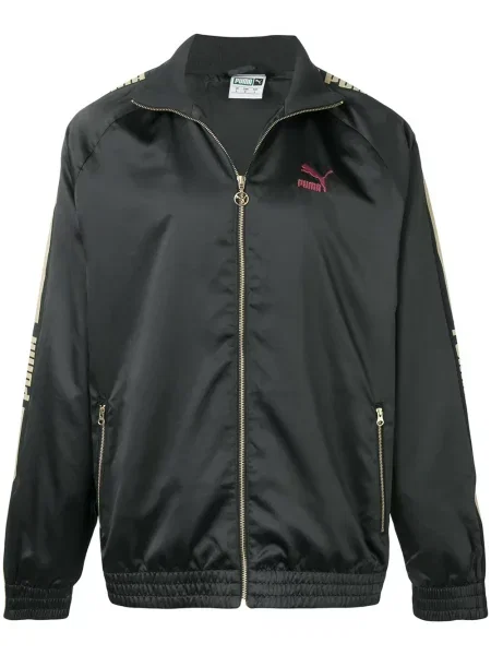 Geacă Puma cu broderie negru