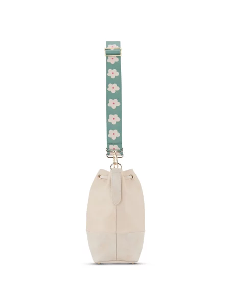 Expatrié Accesorii geantă Jeanne crem verde