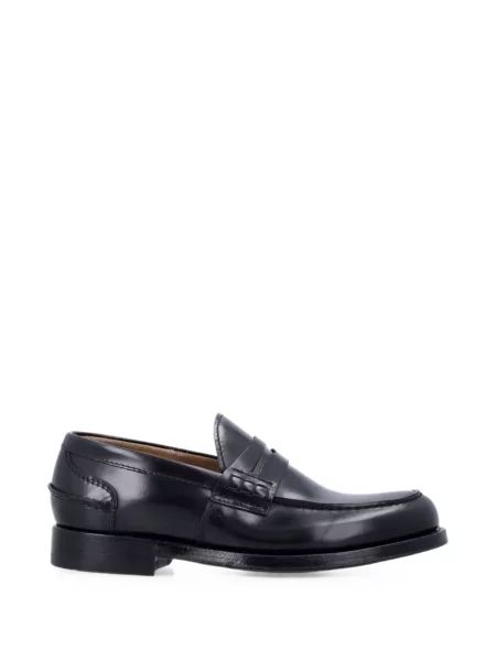 Pantofi loafer Green George din piele negru