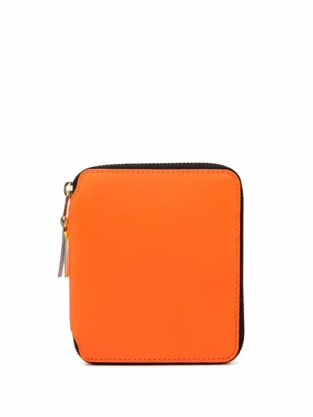 Portofel Comme Des Garçons Wallet din piele portocaliu