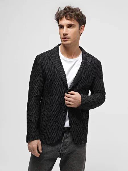 Emporio Armani Блейзер сірий