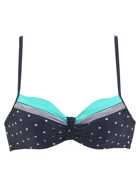 LASCANA Bikini zgornji del Monroe turkizna