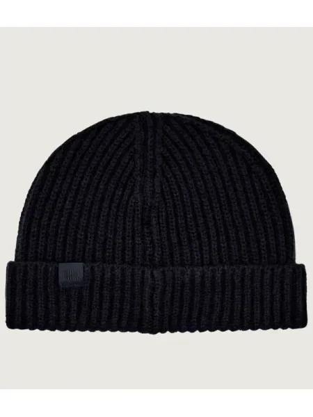 BOSS BLACK De lână căciulă Hero_Hat_DB | Boss x David Beckham cu adaos de cașmir negru