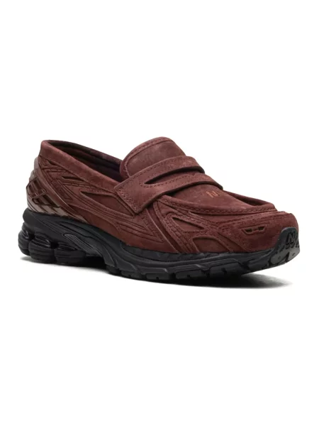Półbuty New Balance zamszowe brązowe