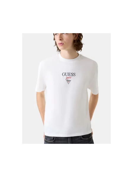 Guess Jeans T-shirt Oversize bijela