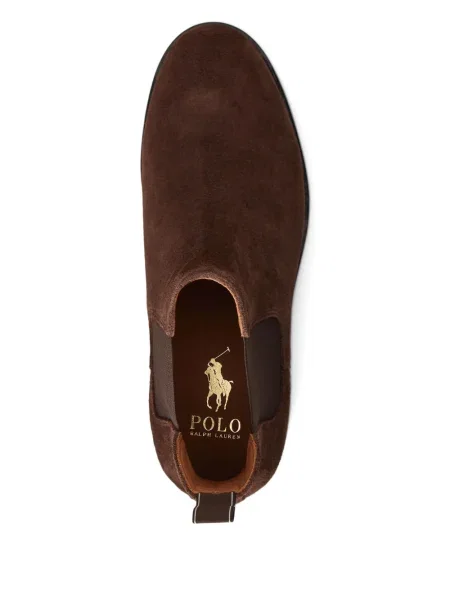 Μικρός κασκέτο Polo Ralph Lauren με χαμηλή μέση υφαίνω διαγωνίως πράσινο