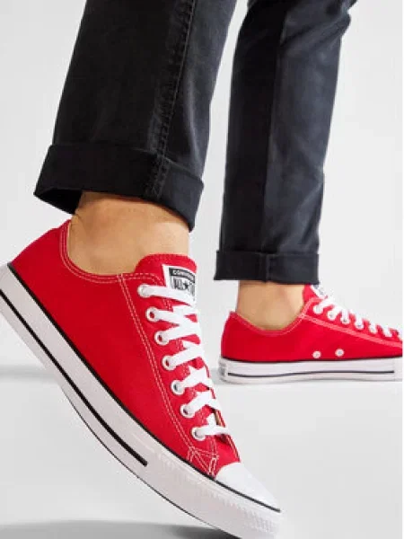 Plátěnky Converse červené