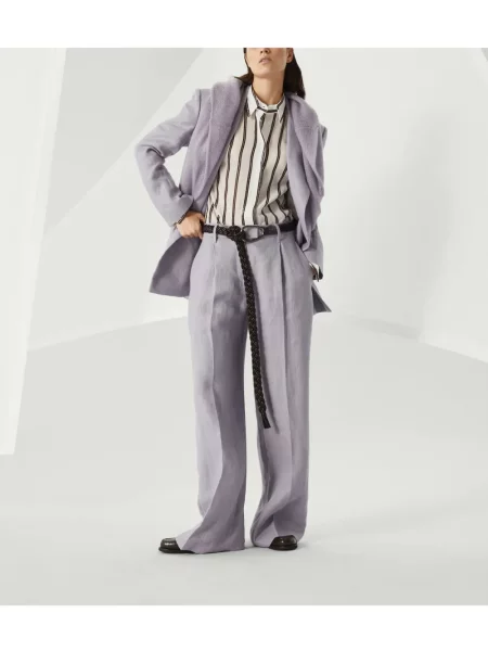 Pantaloni Brunello Cucinelli violet