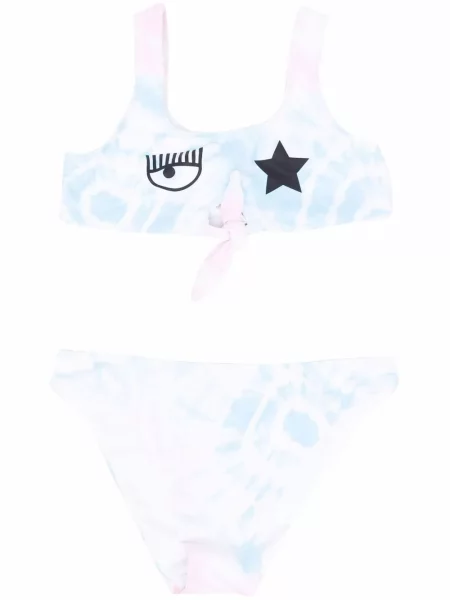 Bikini dziecięce Chiara Ferragni białe