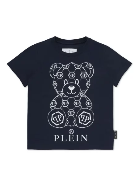 Koszulka dziecięca Philipp Plein niebieska