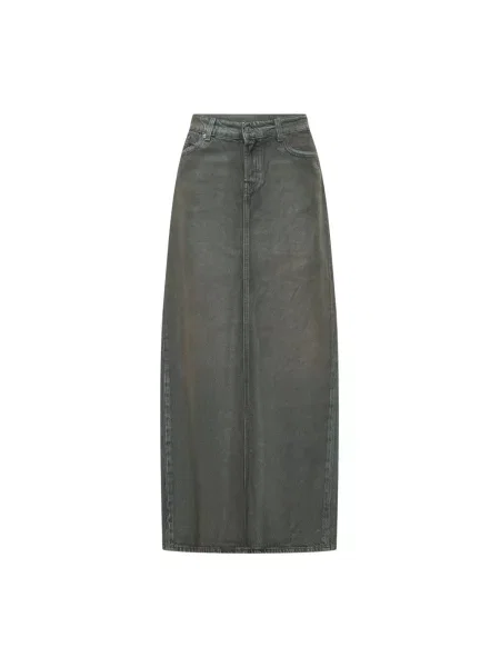 Długa spódnica maxi 7 For All Mankind szara