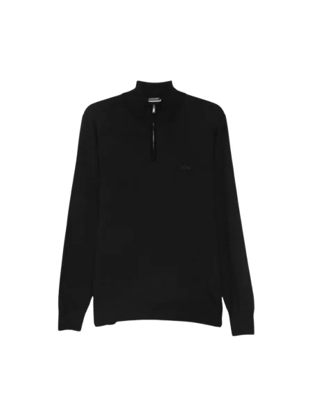 Bluza rozpinana Boss czarna