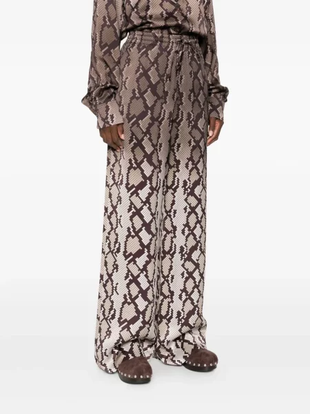 Pantaloni Stella Mccartney maro