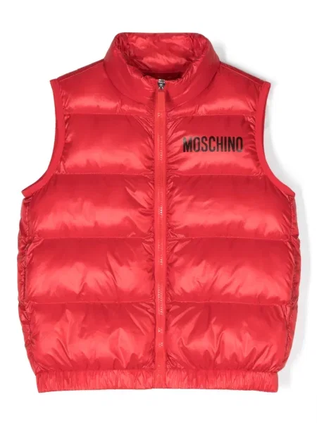 Kamizelka dziecięca Moschino czerwona
