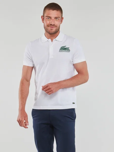 Polokošeľa Lacoste biela