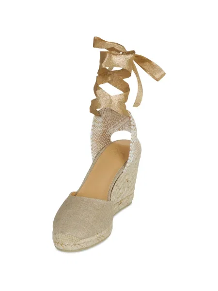 Pantofi Castaner auriu