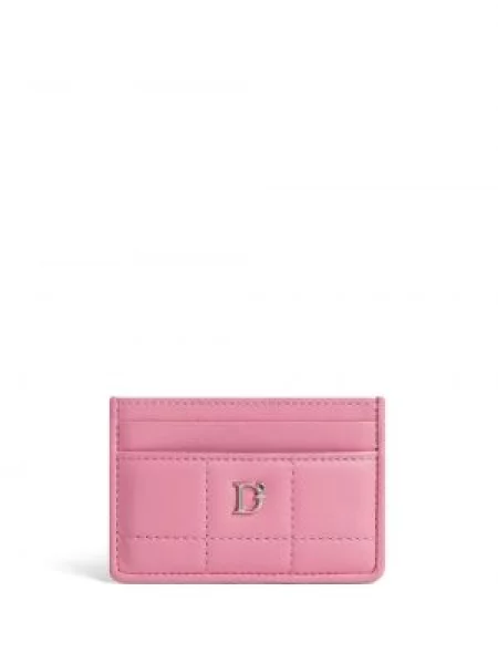 Portofel Dsquared2 din piele cu autograf