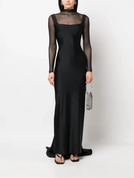 Rochie Atu Body Couture transparente negru