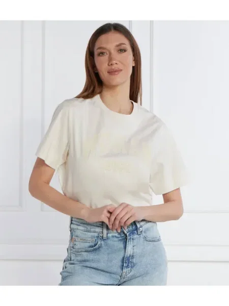 BOSS BLACK Tricou Elpha negru