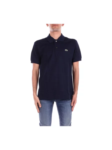 Koszulka polo Lacoste w miejskim stylu niebieska