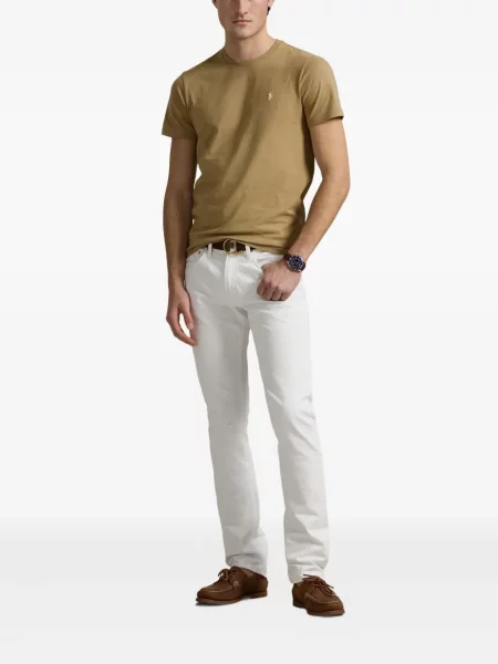 Șapcă Polo Ralph Lauren din fleece cu dungi cu volane albastru