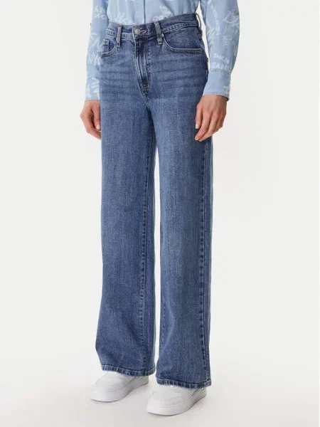 DKNY Джинси Голубий Wide Leg