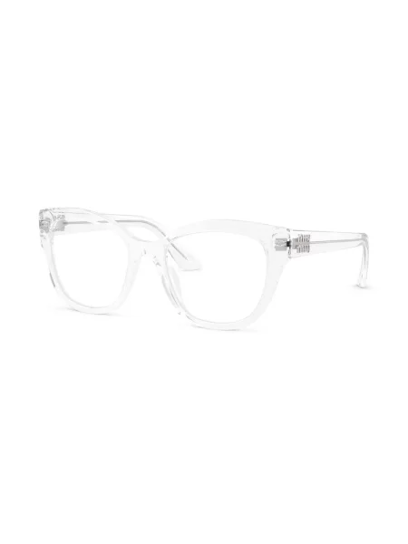 Ochelari de soare Miu Miu Eyewear alb