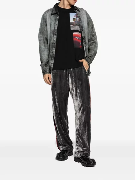 Tricou Diesel cu imagine negru
