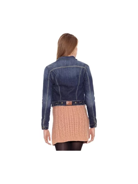 Kurtka jeansowa Pepe Jeans niebieska