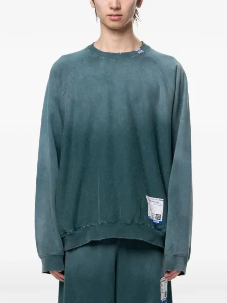 Hanorac Maison Mihara Yasuhiro zdrențuiți verde
