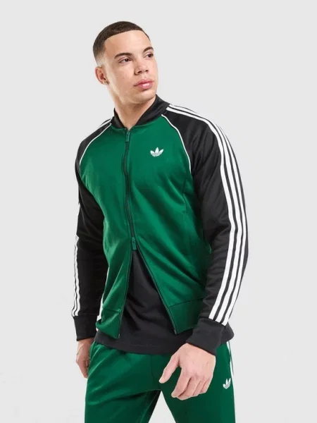 Mikina adidas Sst Tt Collegiate Green M zelená