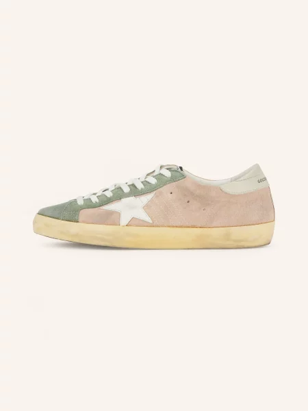 Golden Goose Tenisky Super-Star / růžová zelená