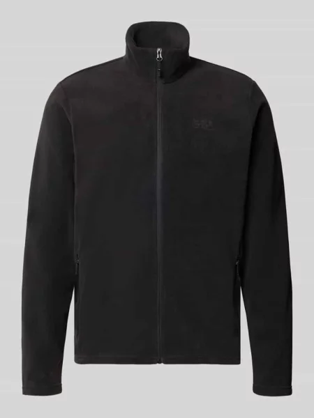 Kardigan rozpinany o kroju regular fit ze stójką model Daybreaker' Helly Hansen czarny